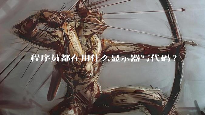 程序员都在用什么显示器写代码?